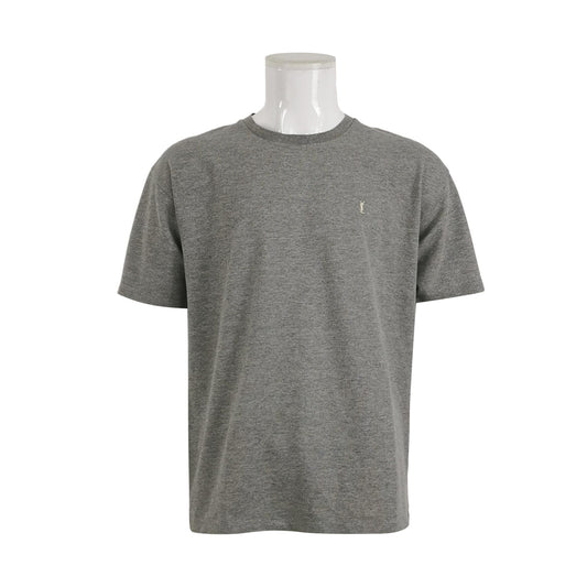 Saint Laurent YSL Logo Crewneck Short-Sleeve T-Shirt L