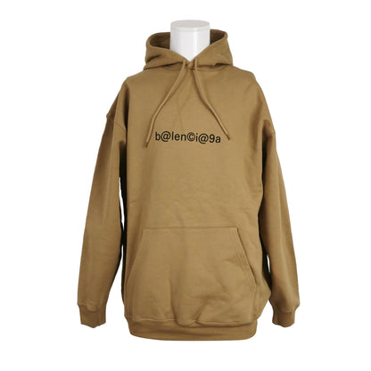 Balenciaga S Size Cotton Letter Logo Hoodie