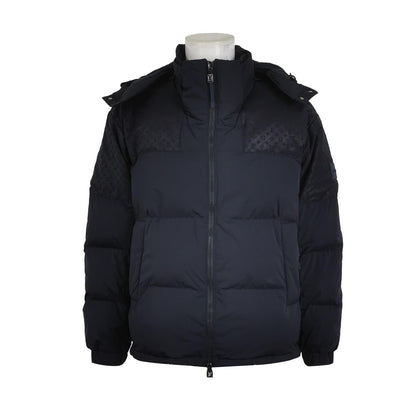 Louis Vuitton Black Monogram Hooded Puffer Jacket