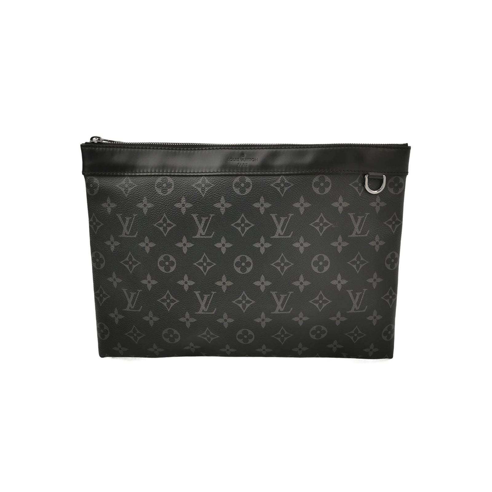 Louis Vuitton Monogram Leather Document Clutch