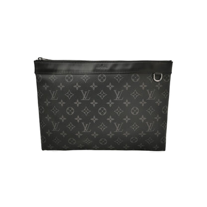 Louis Vuitton Monogram Leather Document Clutch
