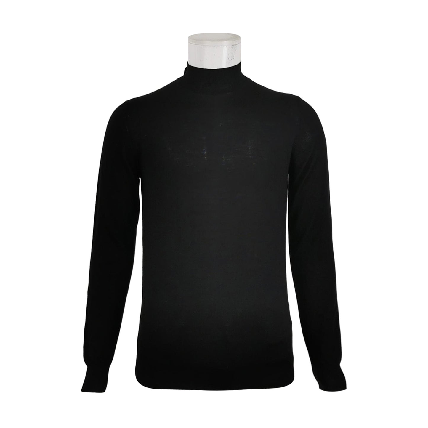 Prada Wool Solid Turtleneck Knit Sweater Size 46