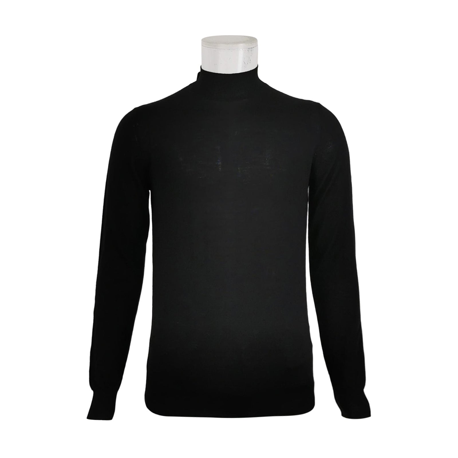 Prada Wool Solid Turtleneck Knit Sweater Size 46