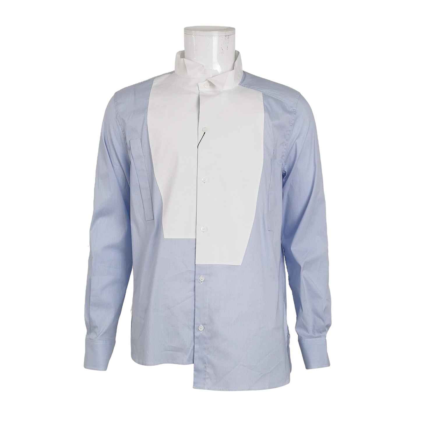Loewe Cotton Color Block Collar Shirt M
