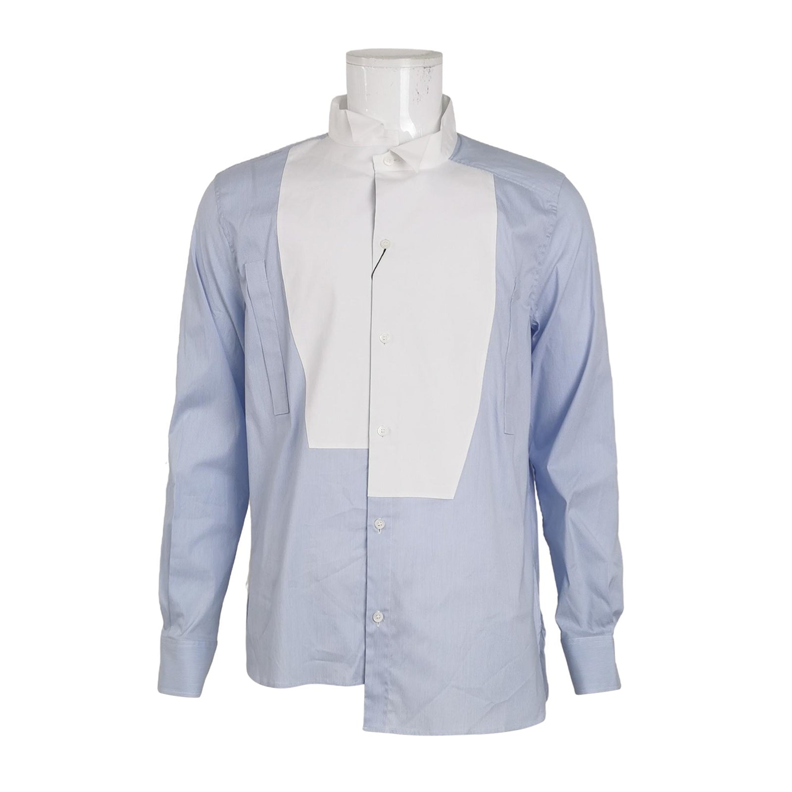 Loewe Cotton Color Block Collar Shirt M