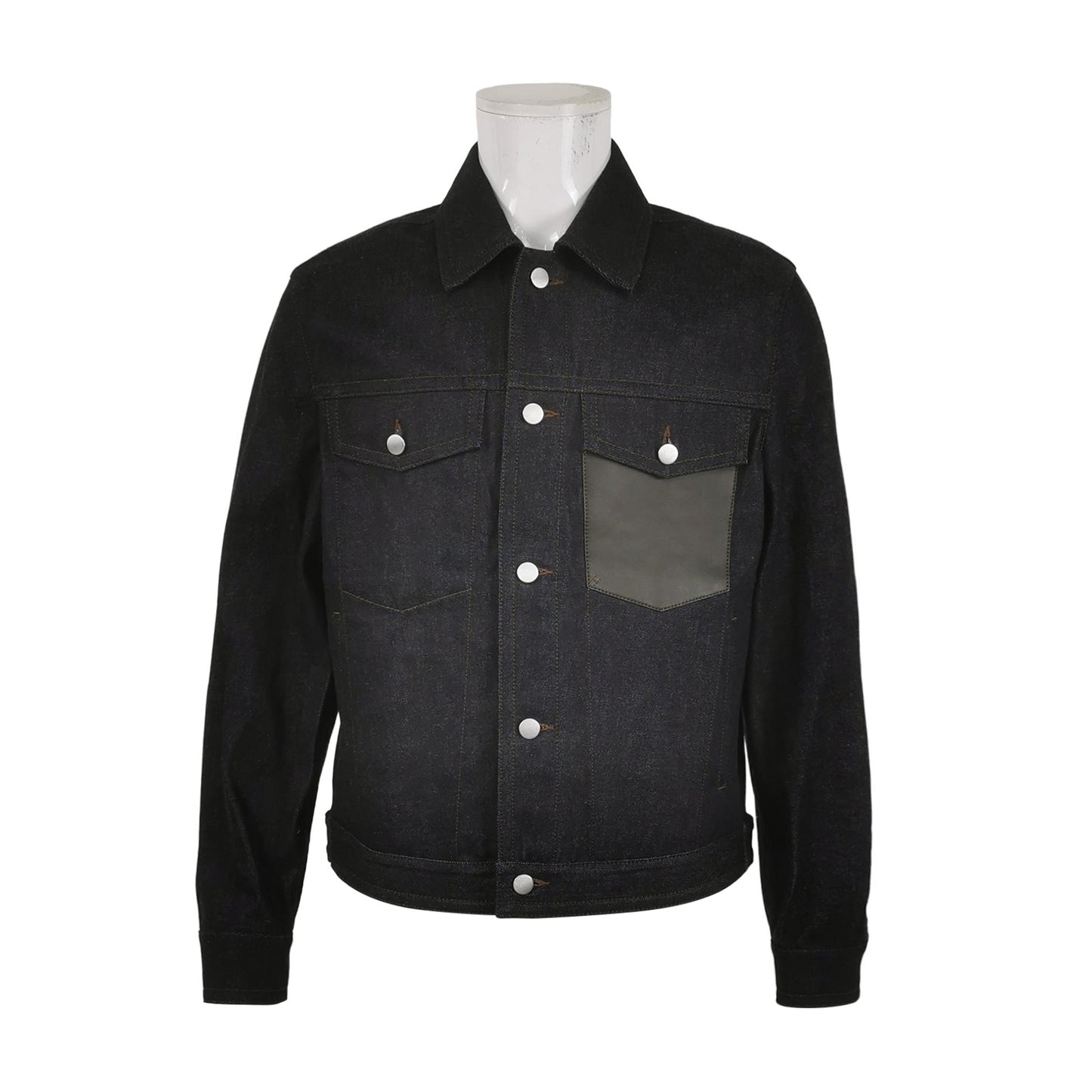 Louis Vuitton Cotton Logo Denim Jacket Size 48