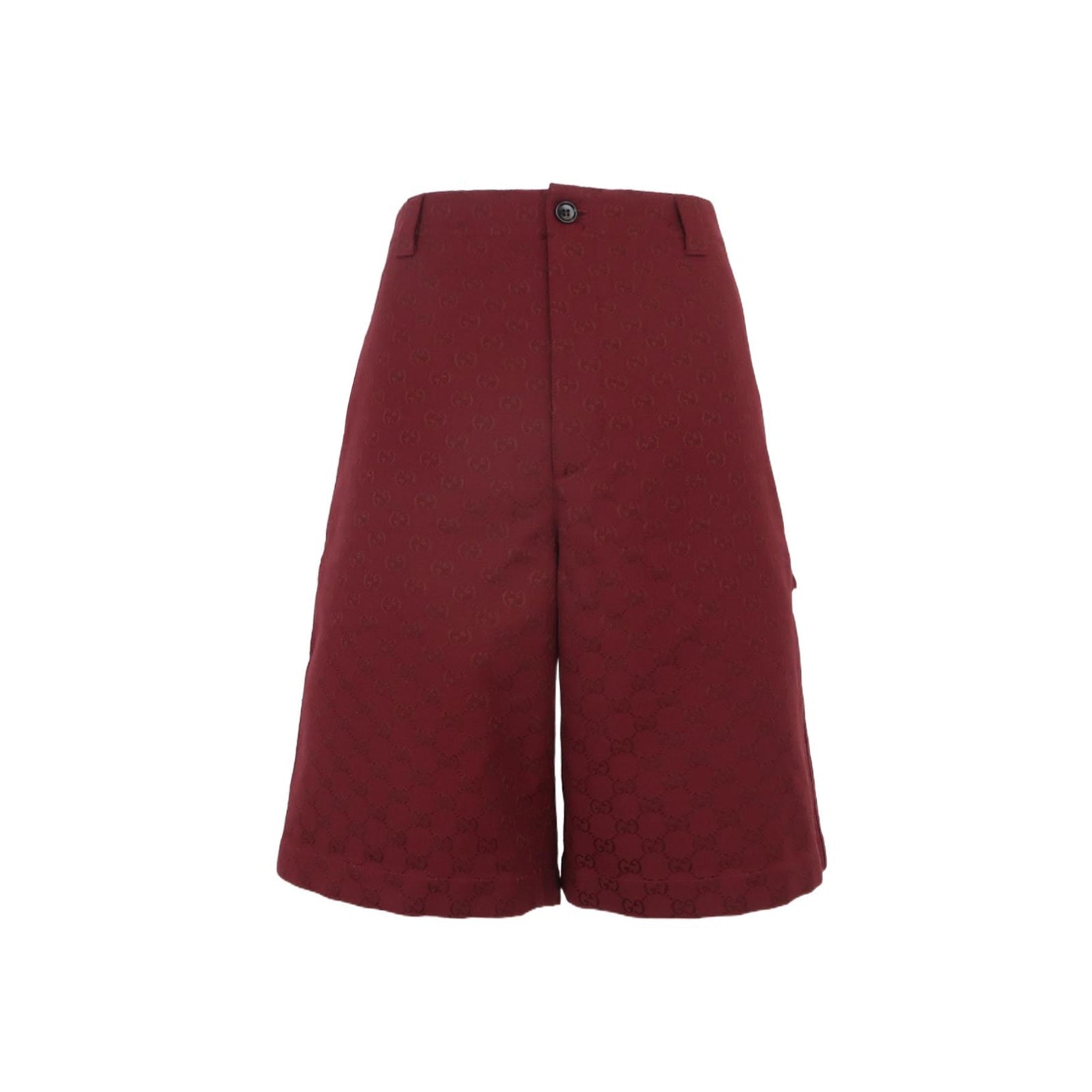 Gucci Cotton Double G Buttoned Shorts Size M