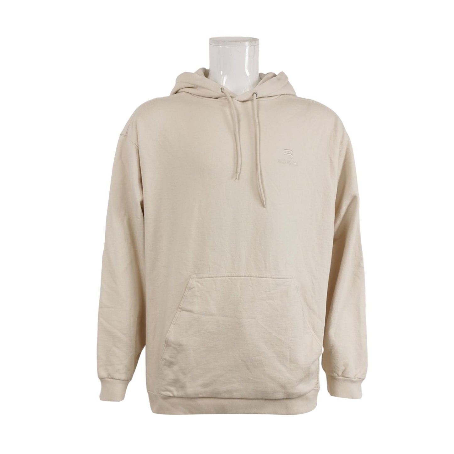 Balenciaga SportyB Cotton Solid Hoodie L