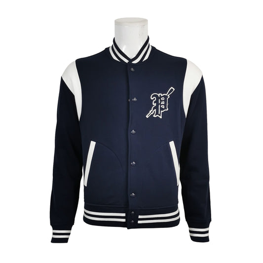 Polo Ralph Lauren S Cotton Color-Block Logo Varsity Jacket