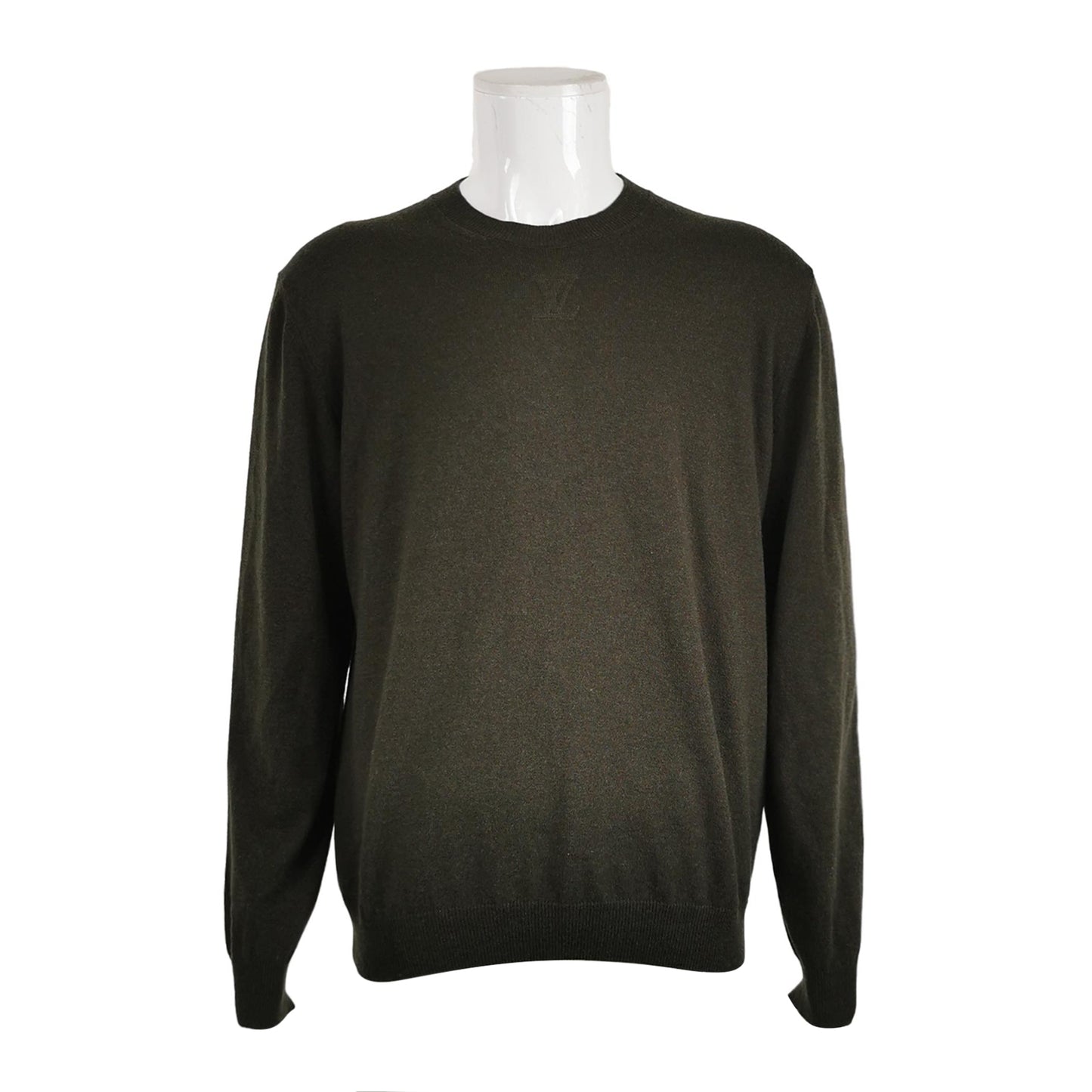 Louis Vuitton Cashmere-Silk Blend Long-Sleeve Sweater XL