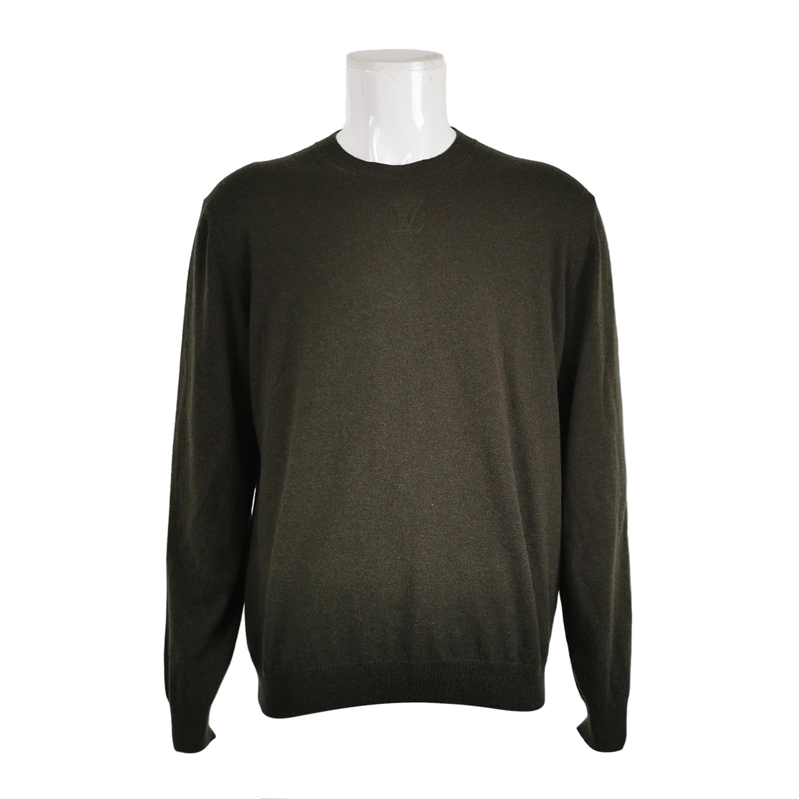 Louis Vuitton Cashmere-Silk Blend Long-Sleeve Sweater XL