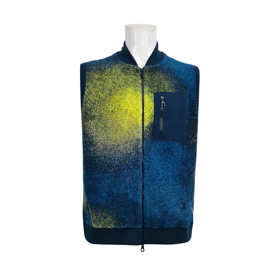 Louis Vuitton Multicolor Zip Cotton Vest XXL