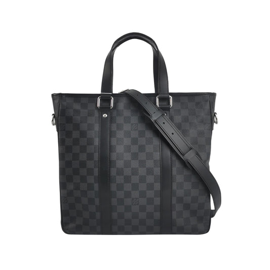 Louis Vuitton Damier Graphite Tadao Crossbody Briefcase