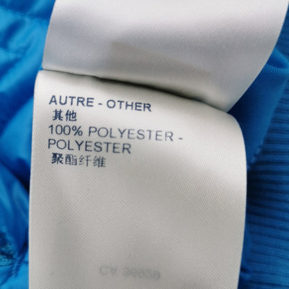 Louis Vuitton Blue Quilted Zip Cotton Jacket L