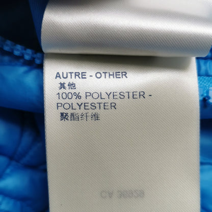 Louis Vuitton Blue Monogram Quilted Zip Jacket XS