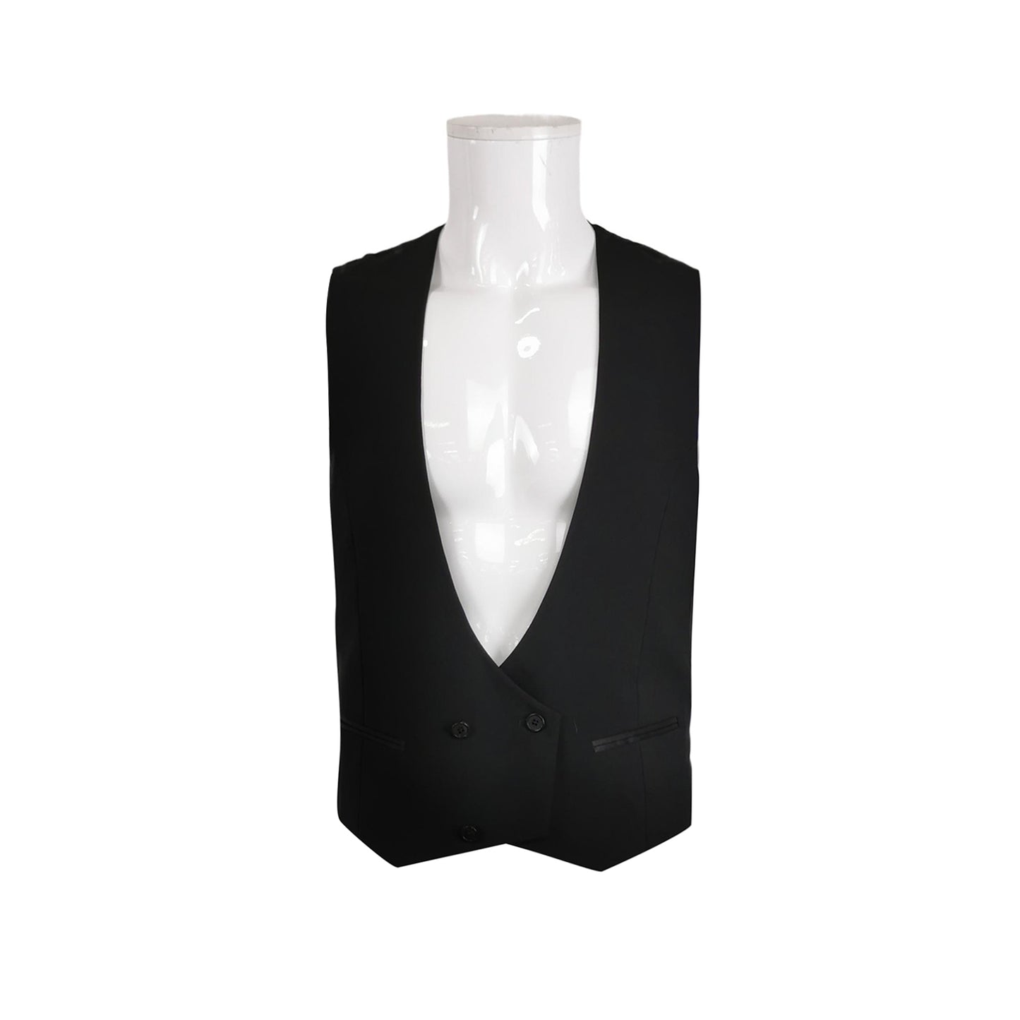 Louis Vuitton Solid Wool Blend Vest Size 48