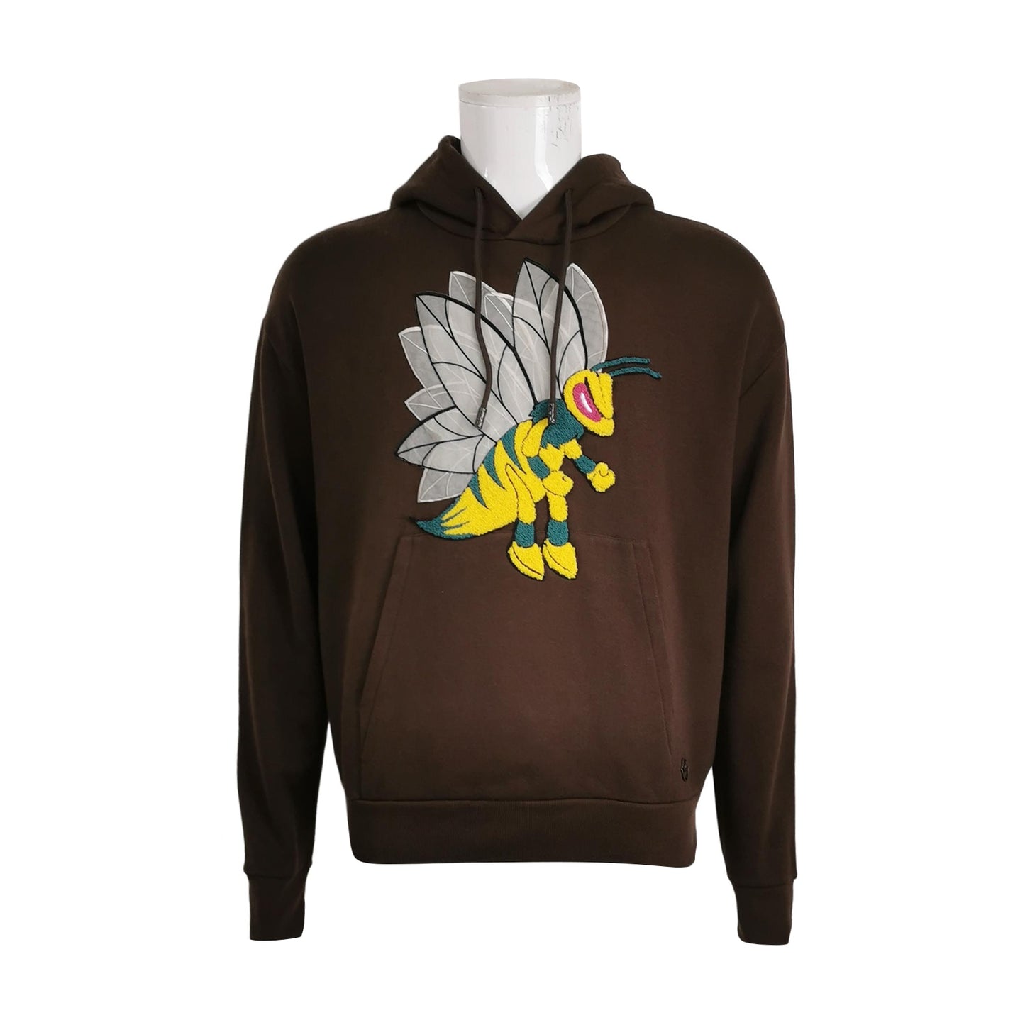 Louis Vuitton Brown Embroidered Bee Hoodie L