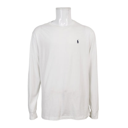 Polo Ralph Lauren White Crew Neck Cotton T-Shirt XL