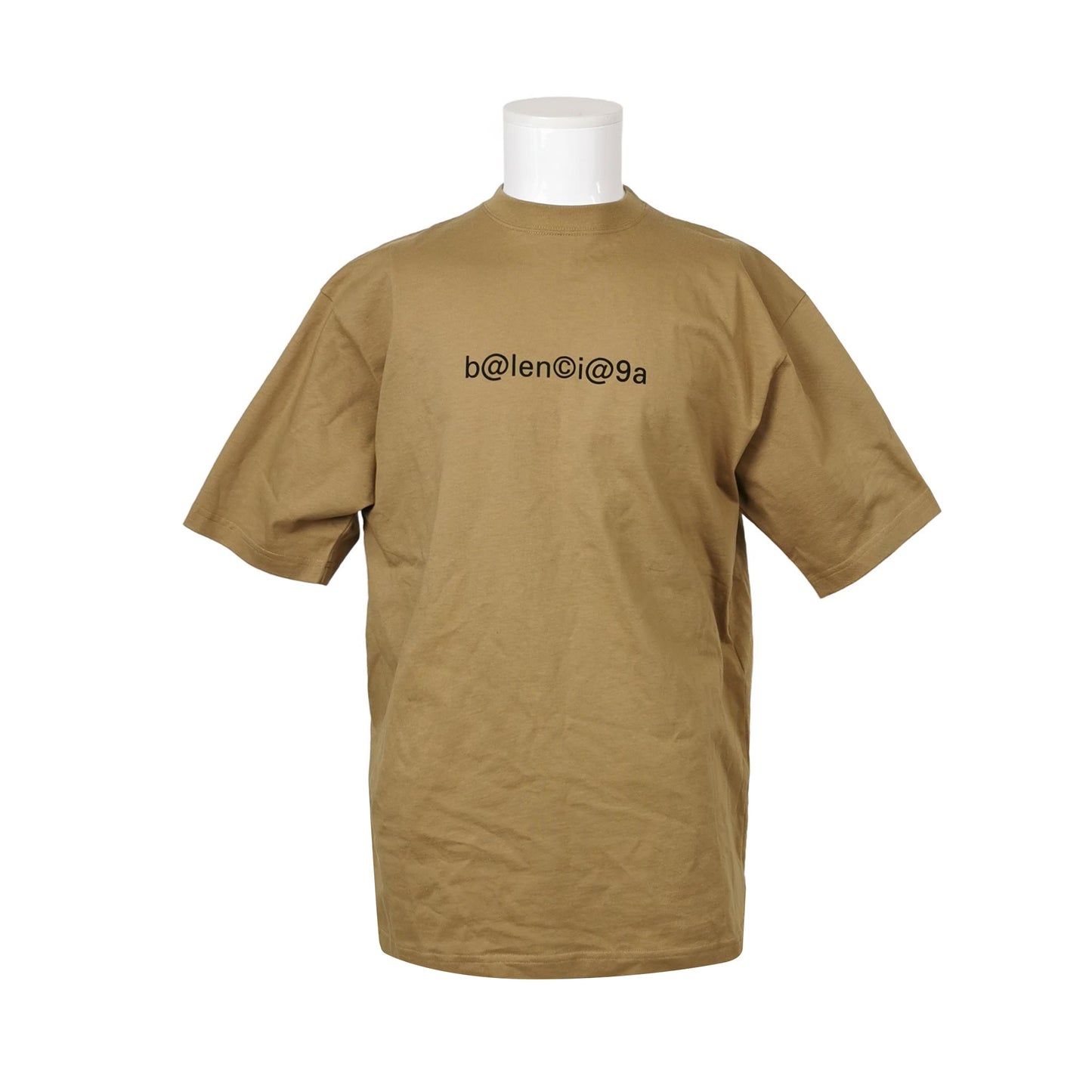 Balenciaga XXS Cotton Logo Print Crewneck T-shirt