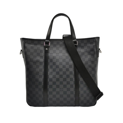 Louis Vuitton Tadao Damier Graphite Briefcase Crossbody
