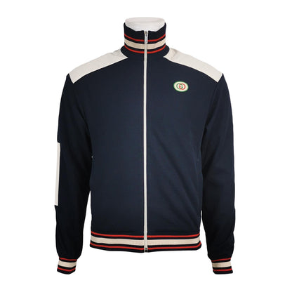 Gucci XS Color-Block Zip Cotton Jacket