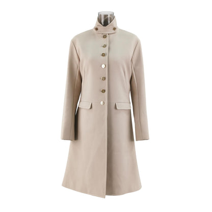 Louis Vuitton M Cotton Solid Stand Collar Coat