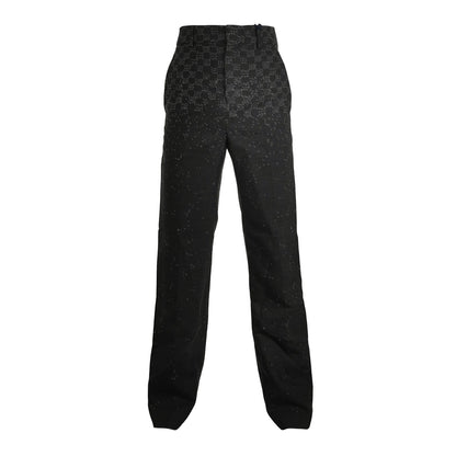 Louis Vuitton S Size Wool Patterned Pants