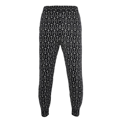 Prada XL Cashmere Blend Patterned Trousers