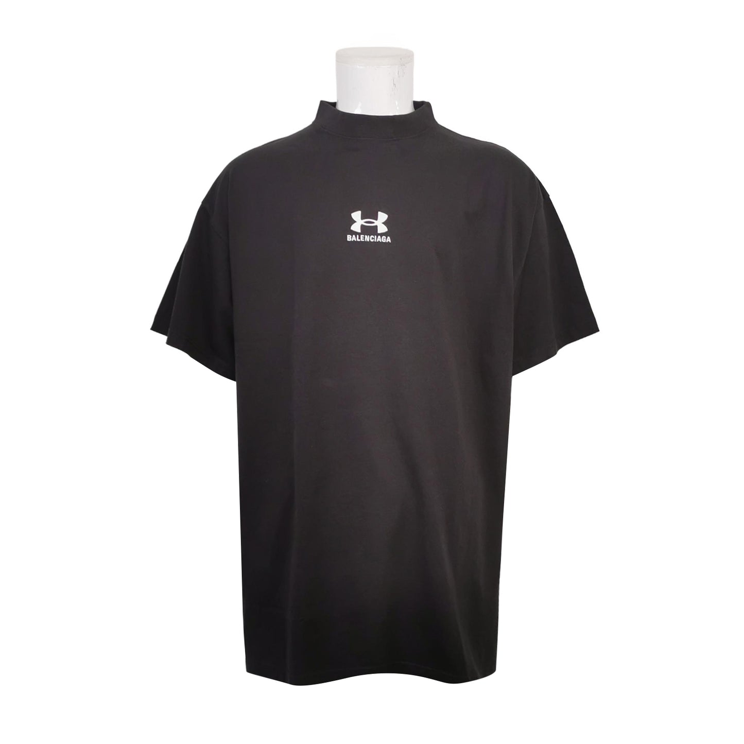 Balenciaga x Under Armour Black Logo T-Shirt