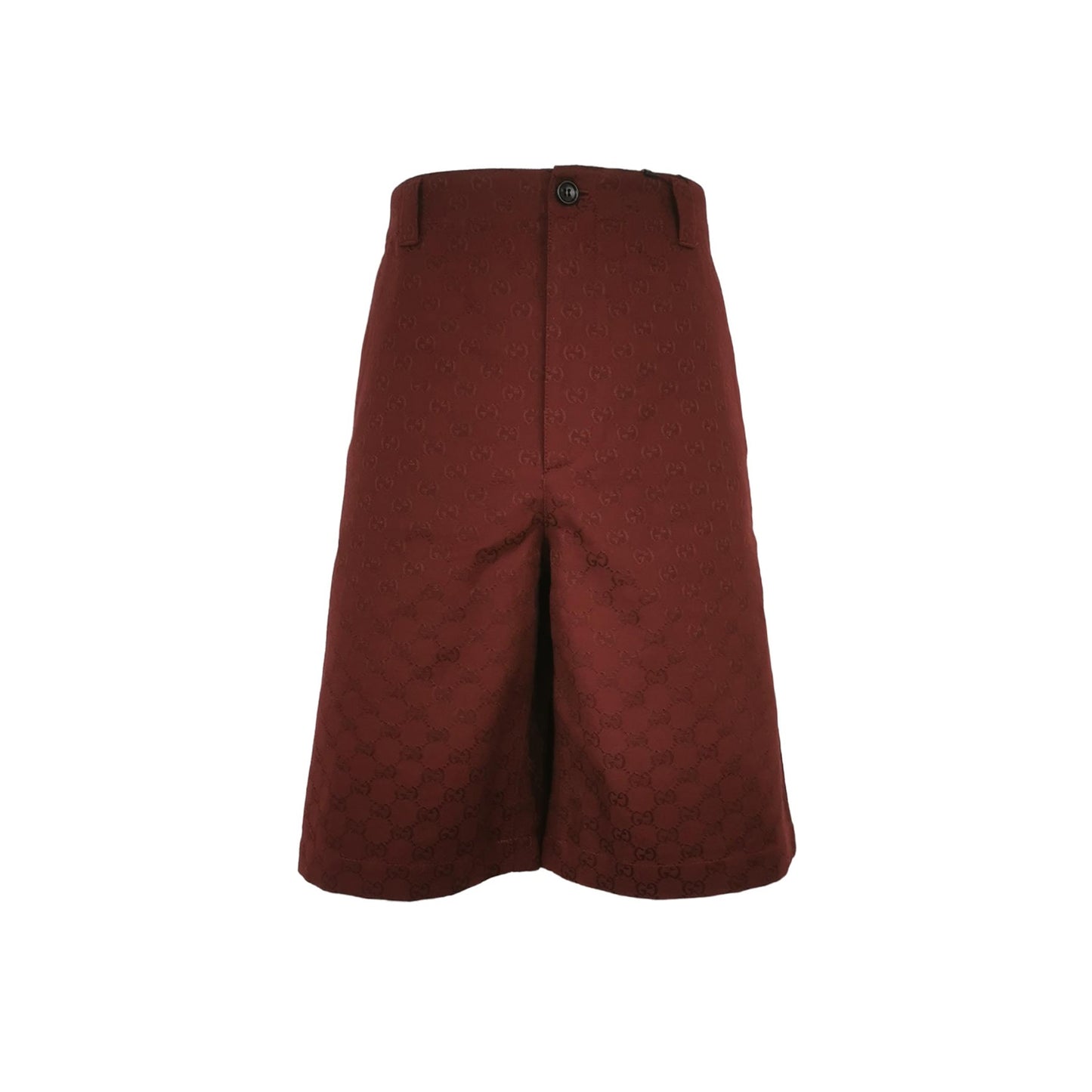Gucci Cotton Double G Pattern Shorts S/46