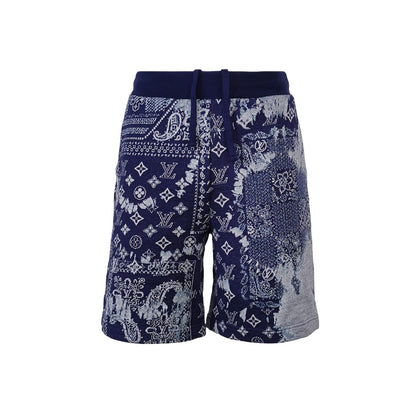 Louis Vuitton Cotton Monogram Bandana Shorts S