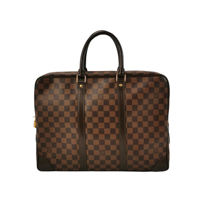 Louis Vuitton Medium Damier Ebene Pochette Voyage Bag
