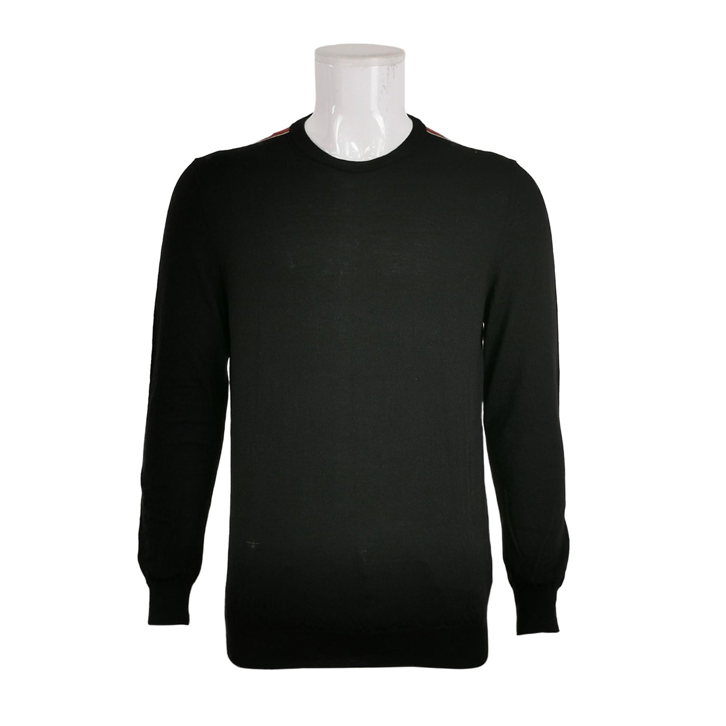 Dior Wool Color-Block Striped Crewneck Sweater L
