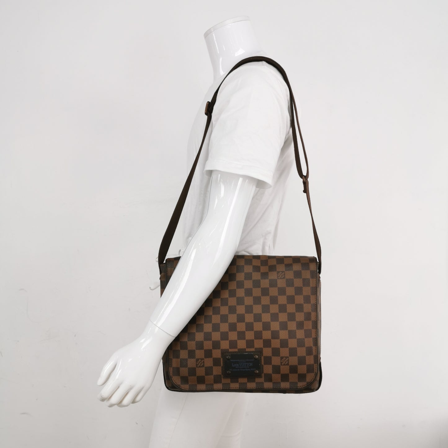 Louis Vuitton Brooklyn Damier Check Messenger Bag