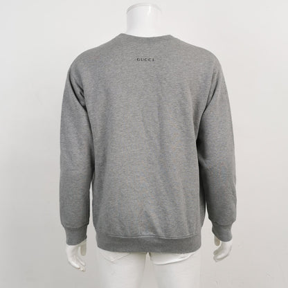 Gray 'FLASH' Donald Duck Graphic Sweatshirt L