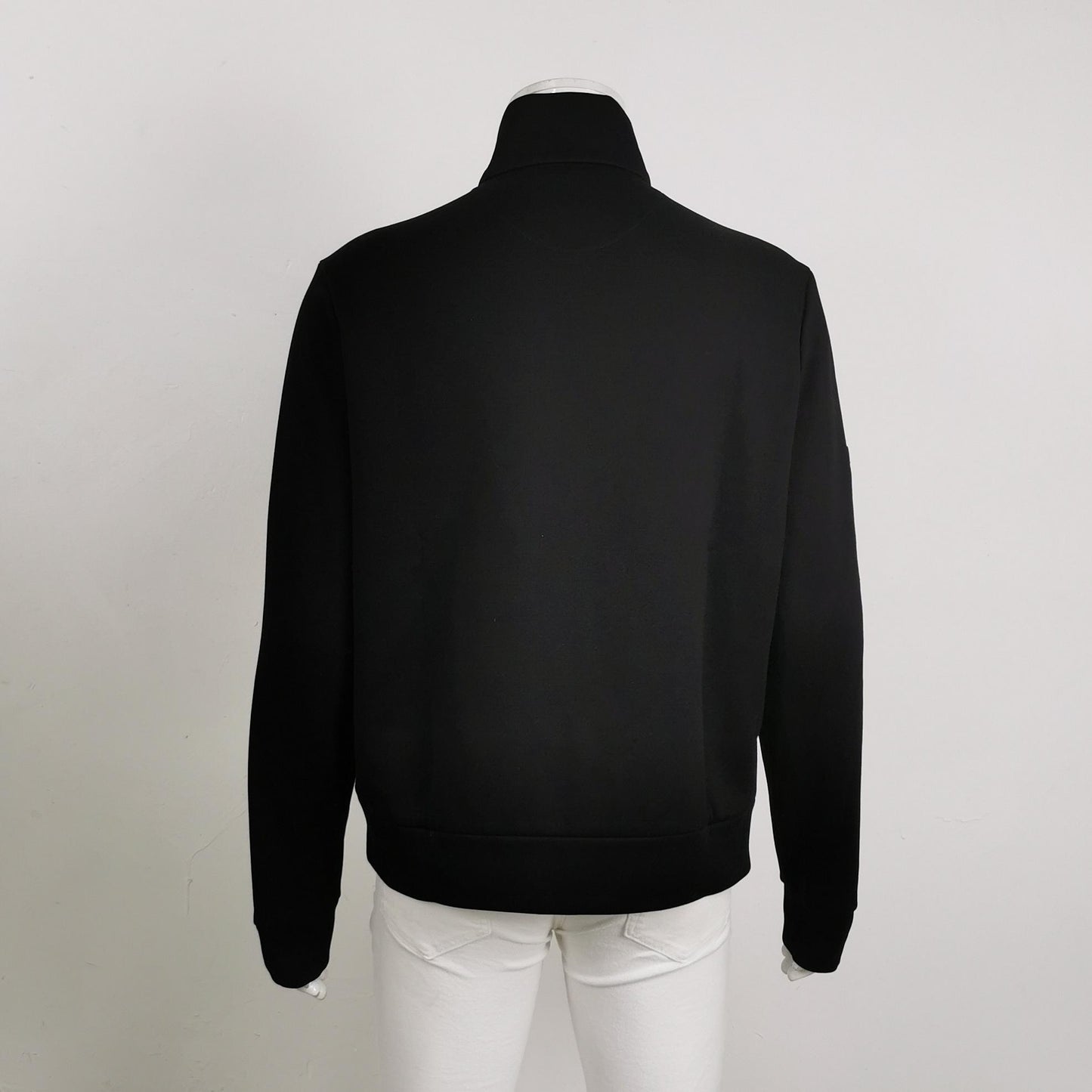 Prada XXL Zip-Front Triangle Logo Jacket