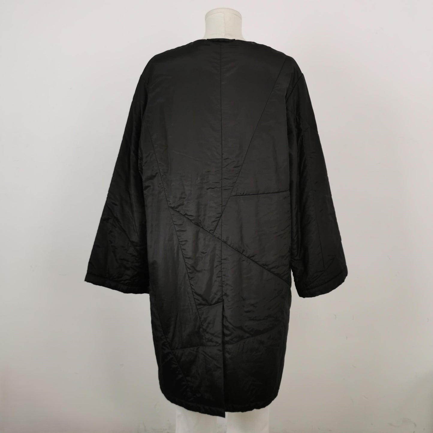 Acne Studios Cotton V-Neck Single-Breasted Padded Coat M