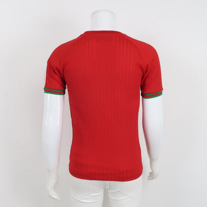 Gucci x Adidas Red Cotton Logo Crew Neck T-shirt XS