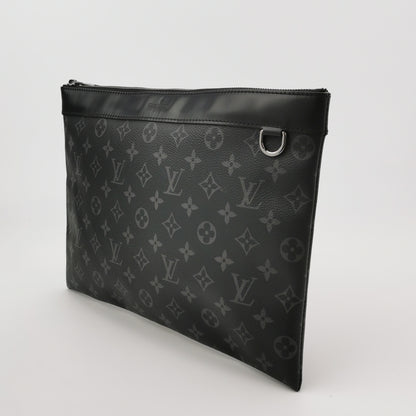 Louis Vuitton Monogram Leather Document Clutch