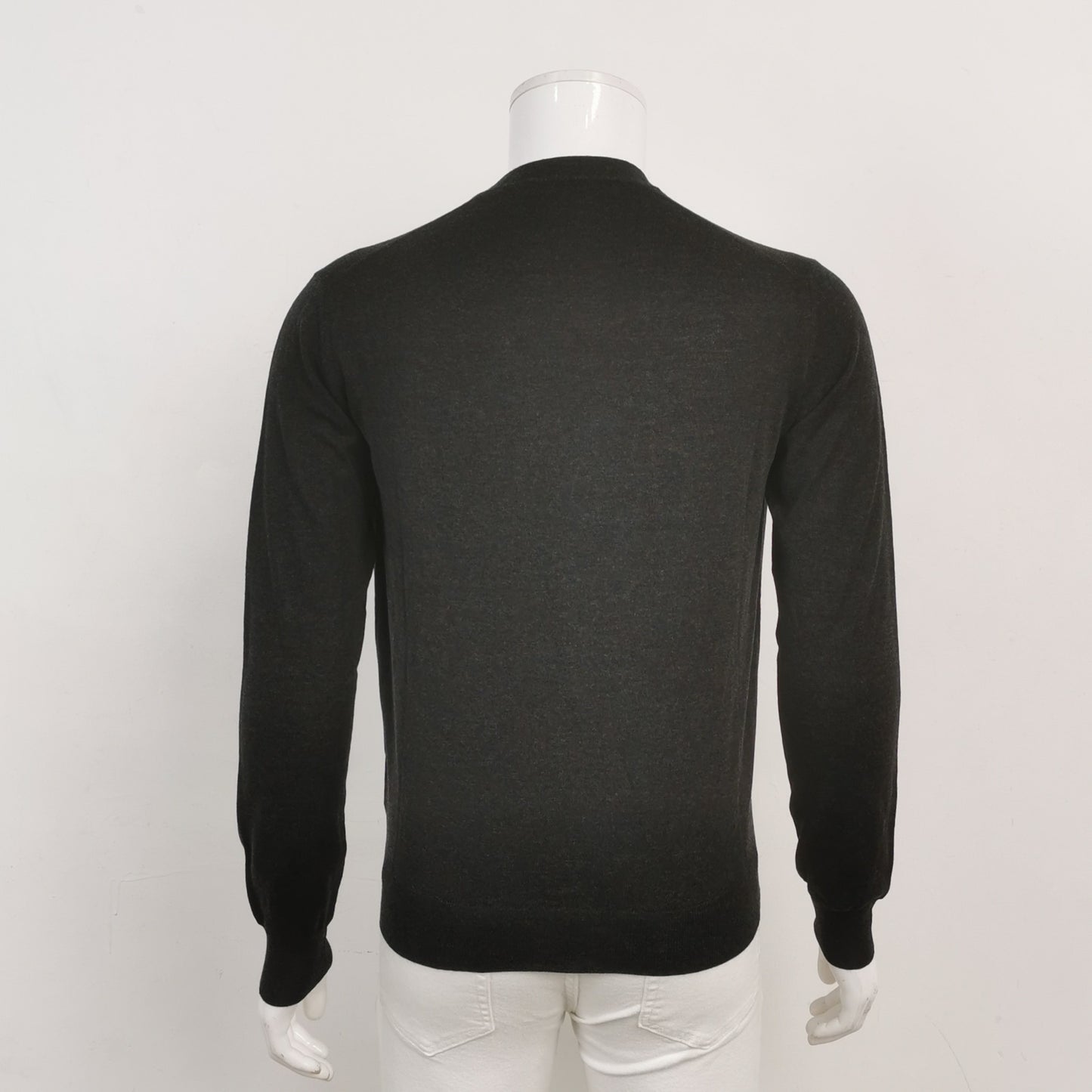 Prada Wool V-Neck Single-Breasted Long-Sleeve Cardigan