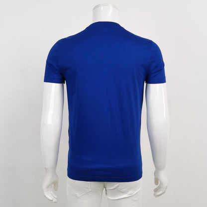 Prada Blue Short-Sleeve Pocket T-Shirt S