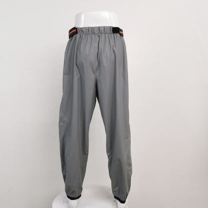 Prada Logo Gray Trousers XL (54) Like