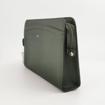 Balenciaga ACE Collab Calfskin Solid Vintage Clutch