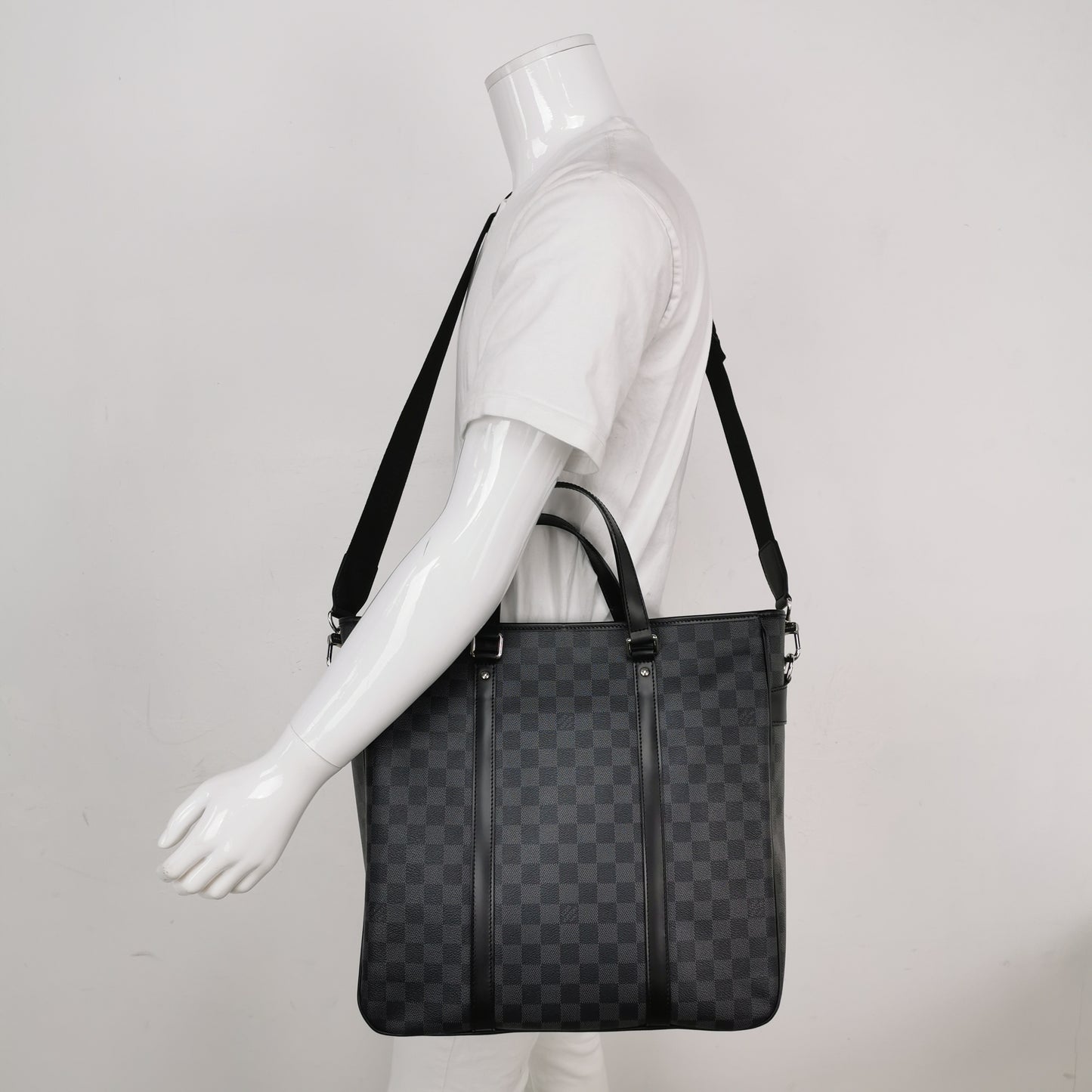 Louis Vuitton Tadao Damier Graphite Briefcase Crossbody