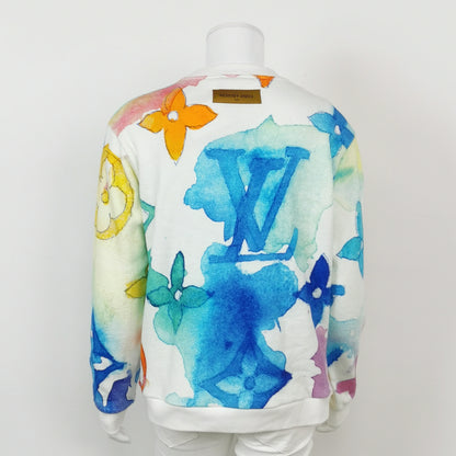 Louis Vuitton Colorful Logo Cotton Crewneck Sweatshirt L