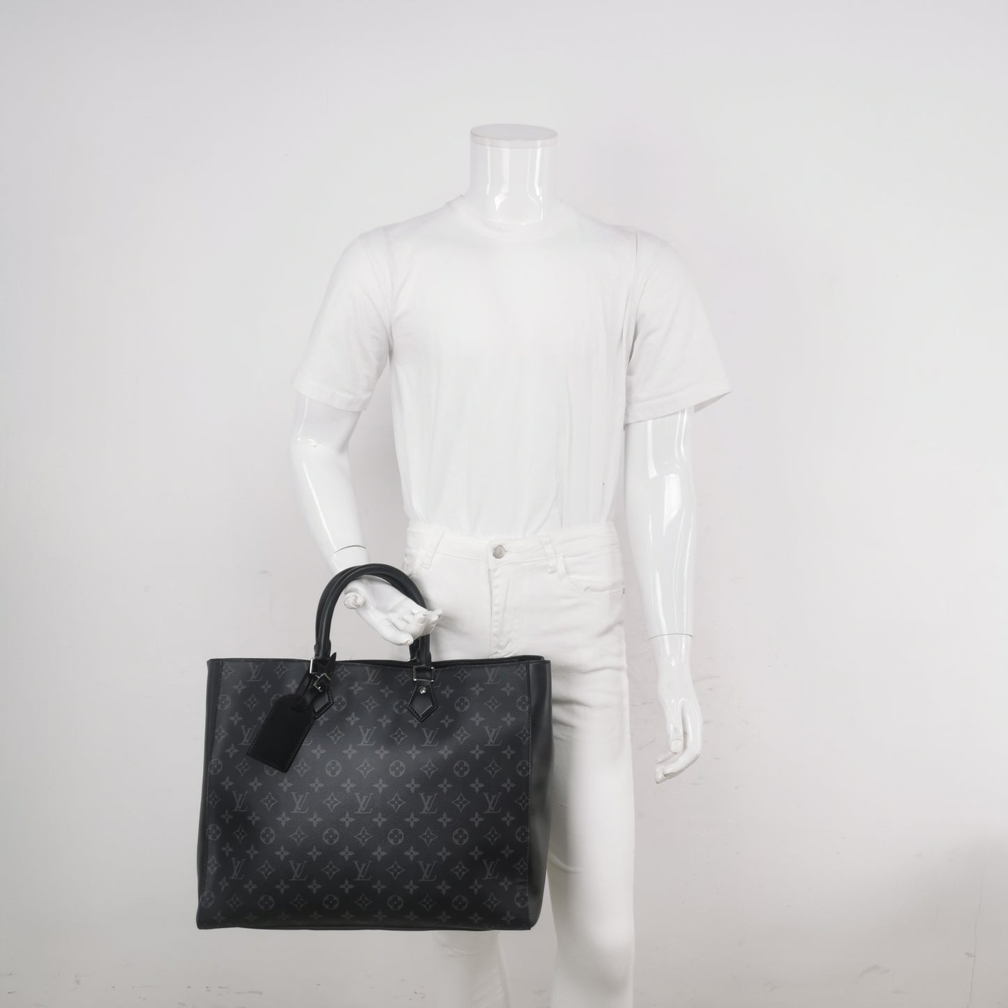 Louis Vuitton Grandsac Monogram Tote with Pouch