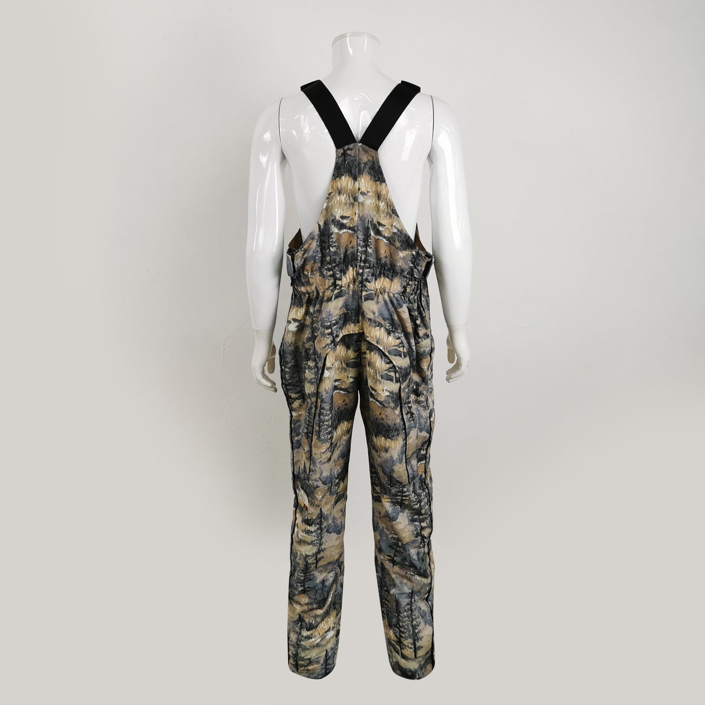Gucci x The North Face Camo Suspender Overalls