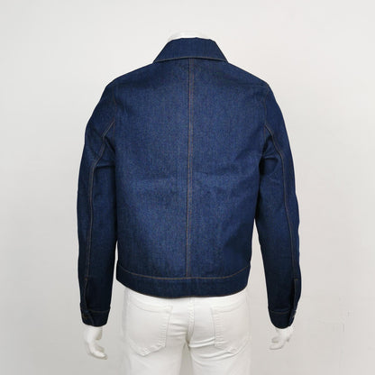 AMI Alexandre Mattiussi Denim Button-Front Jacket S