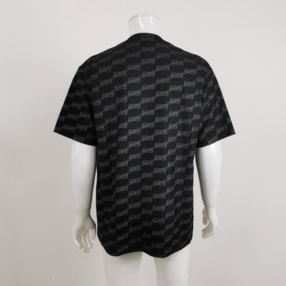 Balenciaga Monogram Crew Neck T-Shirt XS