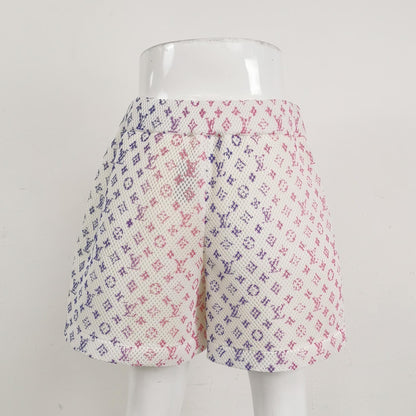 Louis Vuitton Color-Block Monogram Shorts Size L
